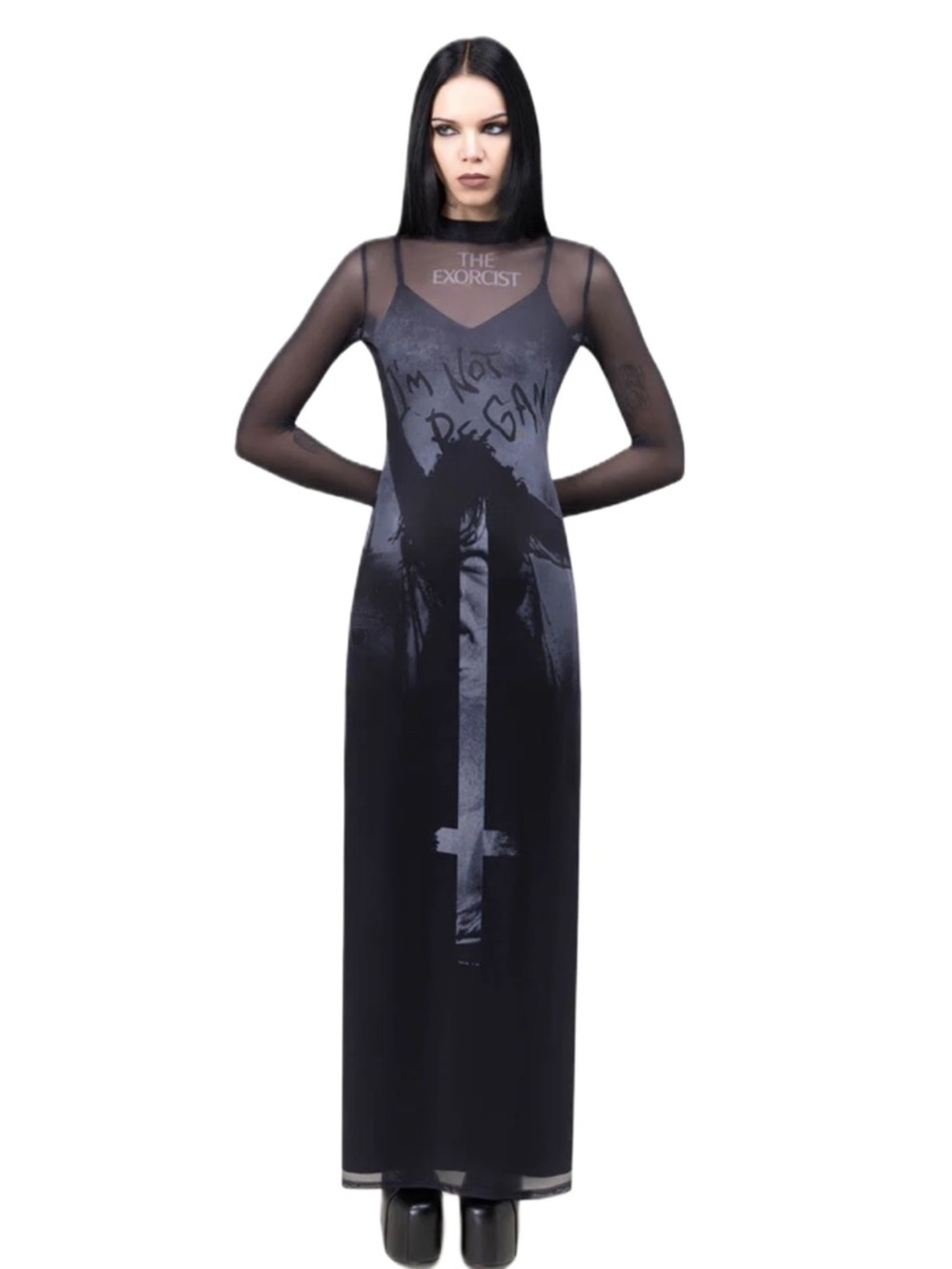 Killstar x The Exorcist "Do You Know What She Did?" Maxi Dress
